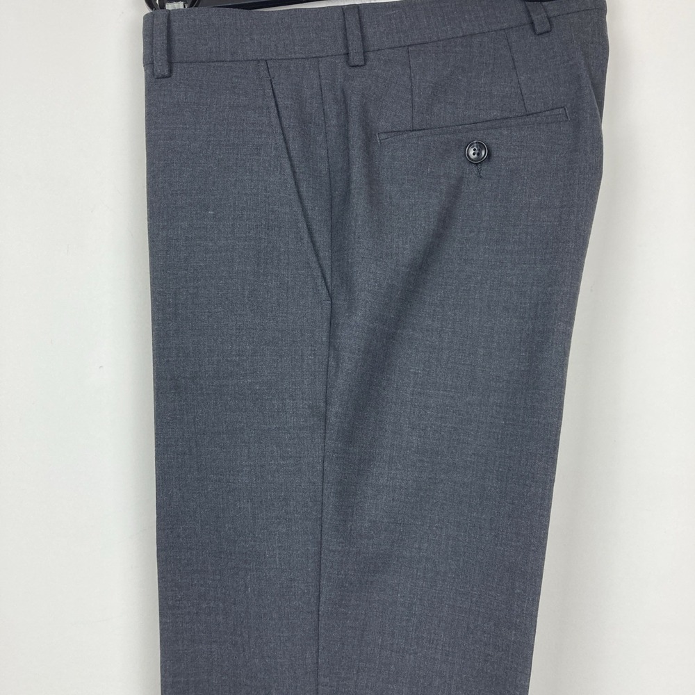 Bar III Men's Slim Fit‎ Dress Pants Wool Blend 29W X 30L Grey